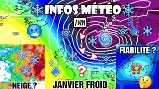 INFOS MÉTÉO / FROID, NEIGE OU ANTICYCLONE, LE TEMPS EN FRANCE DEVIENT INCERTAIN EN JANVIER 2026.