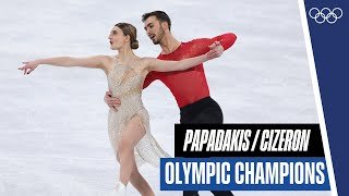 Olympic champions Papadakis & Cizeron retire! 🔙 Stunning ice dance at Beijing 2022! 🥇