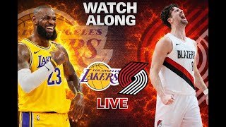 Los Angeles Lakers vs. Portland Trailblazers, Play-By-Play, Highlights & More