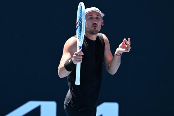 Kyrian Jacquet cède au cinquième set du premier tour de l'Open d'Australie face à Emilio Nava