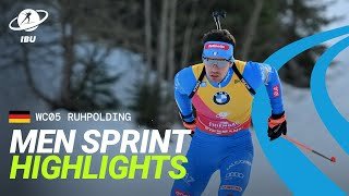 A Day of Many First Times | Men's Sprint Ruhpolding Highlights