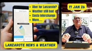Lanzarote News & Weather (17 Jan 26)