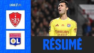 RÉDUIT à 10 pendant 80 min, l'OL TIENT TÊTE à Brest | 11ème journée - Ligue 1 McDonald's 25/26