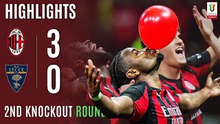 MILAN-LECCE 3-0 | HIGHLIGHTS | Nkunku Gets Off The Mark! | Coppa Italia Frecciarossa 2025/26