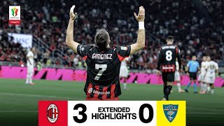 Vittoria netta e qualificazione agli Ottavi | Milan 3-0 Lecce | Extended Highlights 2025/26