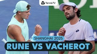 World No. 204 Valentin Vacherot SHOCKS Holger Rune! | Shanghai 2025 Highlights