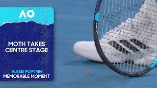 An Unexpected Bug Joins Alexei Popyrin On Court | Australian Open 2026 First Round