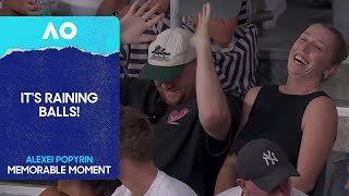 Alexei Popyrin Hits a Rouge Ball | Australian Open 2026 First Round