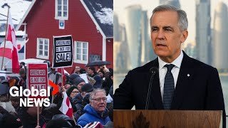 Carney calls Trump tariff threats on European countries over Greenland an “escalation”