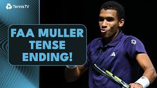 Tense Third Set Tiebreak In Auger-Aliassime vs Muller! | Paris 2025