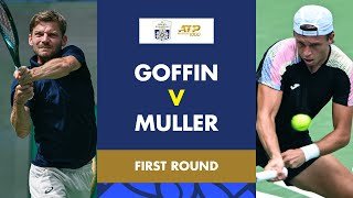 David Goffin vs Alexandre Muller First Round Highlights | Rolex Shanghai Masters 2025