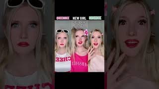 #pov The queenbee tries to intimidate the new girl but..