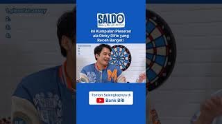 Ini kumpulan plesetan ala Dicky Difie yang receh banget! #BRI #SatuBankUntukSemua