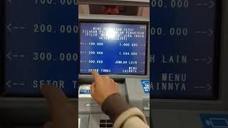 cara tarik tunai ATM BRI #bankbri #tariktunaiatmbri