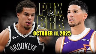 Phoenix Suns vs Brooklyn Nets Full Game Highlights - October 12, 2025 | NBA Preseason Game