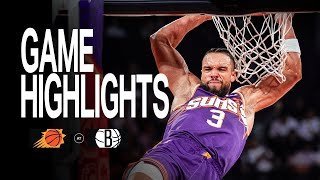Dillon Brooks scores 18 points vs  Brooklyn Nets | Phoenix Suns Preseason Player Highlights