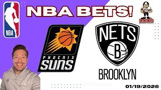 Phoenix Suns vs Brooklyn Nets NBA Picks and Predictions Today | Nolan's NBA Betting Tips and Odds