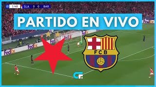 ✅ Slavia Praga vs Barcelona [En Vivo] 🏆 Champions League - Fecha 7