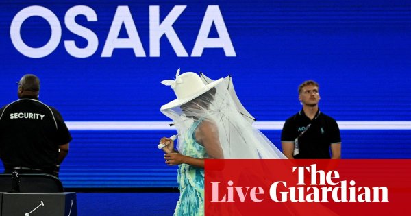 Australian Open 2026: Osaka opens ‘jellyfish season’ with win, Tsitsipas battles through – as it happened