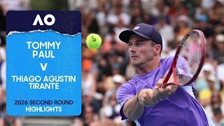 Tommy Paul v Thiago Agustin Tirante Highlights | Australian Open 2026 Second Round