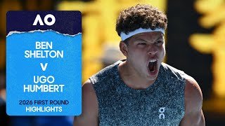 Ben Shelton v Ugo Humbert Highlights | Australian Open 2026 First Round