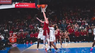 RAEGAN BEERS VS OKLAHOMA STATE (22PTS, 12REBS, 2STLS, 2BLKS) (12/13/25)
