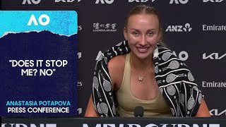 Anastasia Potapova Press Conference | Australian Open 2026 First Round