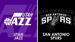 Utah Jazz vs San Antonio Spurs NBA Live Scoreboard