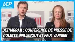 Bétharram : conférence de presse de Violette Spillebout et Paul Vannier - 20/11/2025