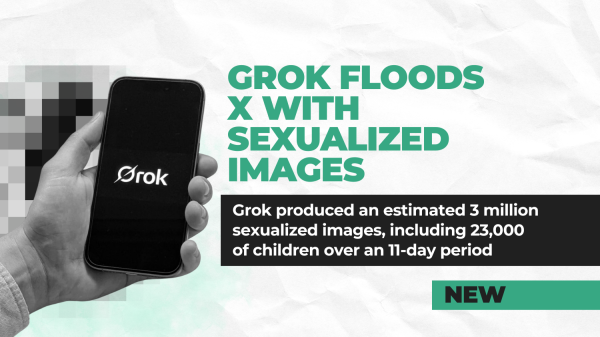 Grok floods X with sexualized images of women and children — Center for Countering Digital Hate | CCDH