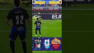 Pisa vs Roma | Serie A 25/26 | Penalty #shorts