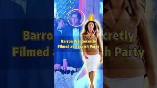 Barron Was Secretly Filmed at a Lavish Party#barrontrump #melaniatrump #trump #shortvideo #shorts