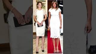 Two Women the World Admires: Melania Trump & Princess Catherine 💫#shorts #melania #trump #kate