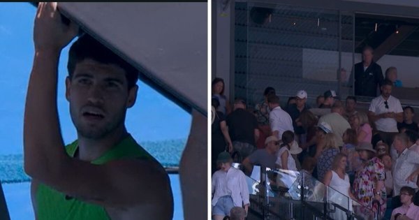 Carlos Alcaraz match halted at Australian Open for medical emergency