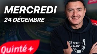 Pronostic Quinté MERCREDI 24 DÉCEMBRE 🍀 - Pronostic Quinté du Jour