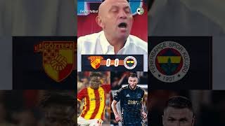 Gerçeklerden kaçmayın!” Sinan Engin’den Fenerbahçe – Göztepe maçı tepkisi