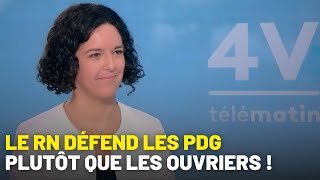 Le RN défend les PDG plutôt que les ouvriers !