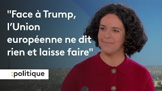 Manon Aubry est l'invitée de "Tout est politique"