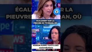 MANON AUBRY FACE À SES contradictions