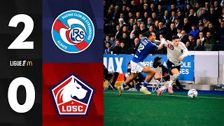 HIGHLIGHTS I Le LOSC s'incline à Strasbourg (2-0) ❌