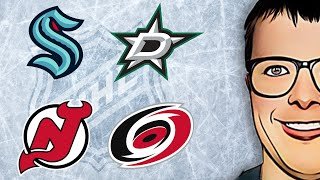 НХЛ. Нью-Джерси - Каролина. Сиэтл - Даллас прогнозы.