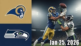 Rams vs. Seahawks 1st QTR Highlights | NFL CONFERENCE CHAMPIONSHIPS Jan 25, 2026