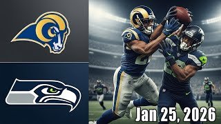 Seahawks vs. Rams 1st QTR Highlights | NFL CONFERENCE CHAMPIONSHIPS Jan 25, 2026
