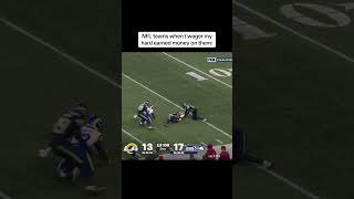 Rough look for the Rams special teams 🥶 #rams #seahawks #nfl #nfchampionship #nflmemes