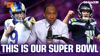 The winner of the Rams and Seahawks NFC Championship game will be our Super Bowl champions!