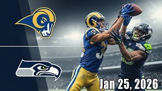 Rams vs. Seahawks 2nd QTR Highlights | NFL CONFERENCE CHAMPIONSHIPS Jan 25, 2026