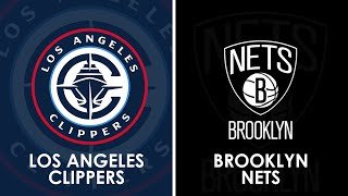 LA Clippers vs Brooklyn Nets NBA Live Scoreboard