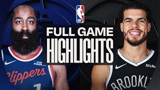 CLIPPERS at NETS | FULL GAME HIGHLIGHTS | January 9, 2026