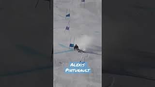 Alexis Pinturault GS training In Saas Fee #saasfee #slalom #skiing #pinturault #alexis #switzerland