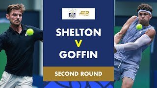 Ben Shelton vs David Goffin Highlights | Rolex Shanghai Masters 2025